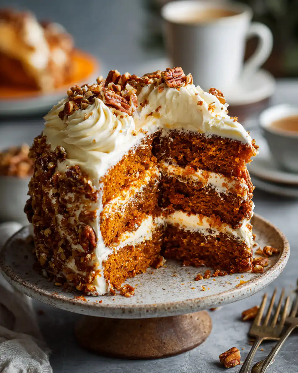 Better Than Fall Pumpkin Cake