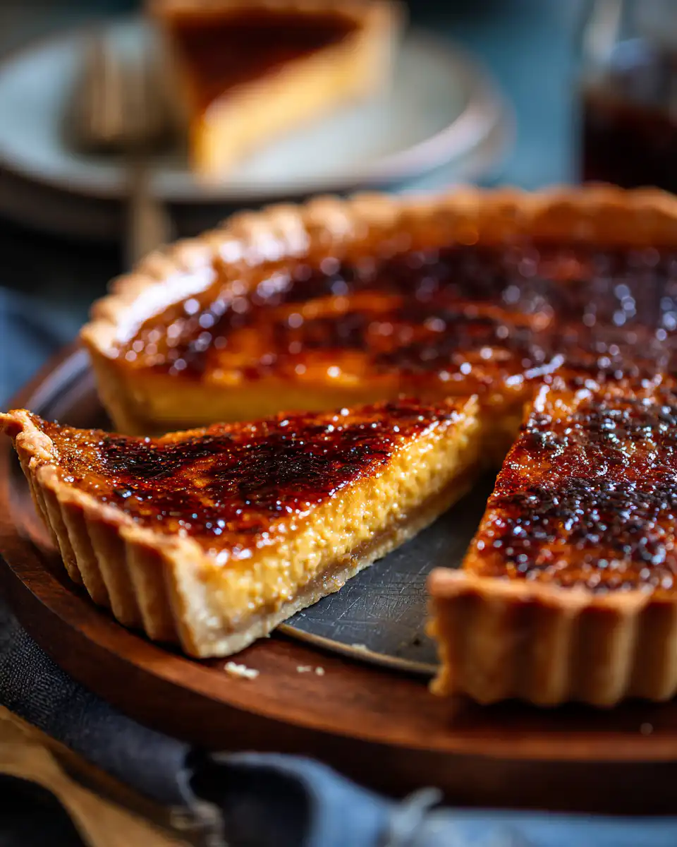 Bourbon Brûlée Pumpkin Pie