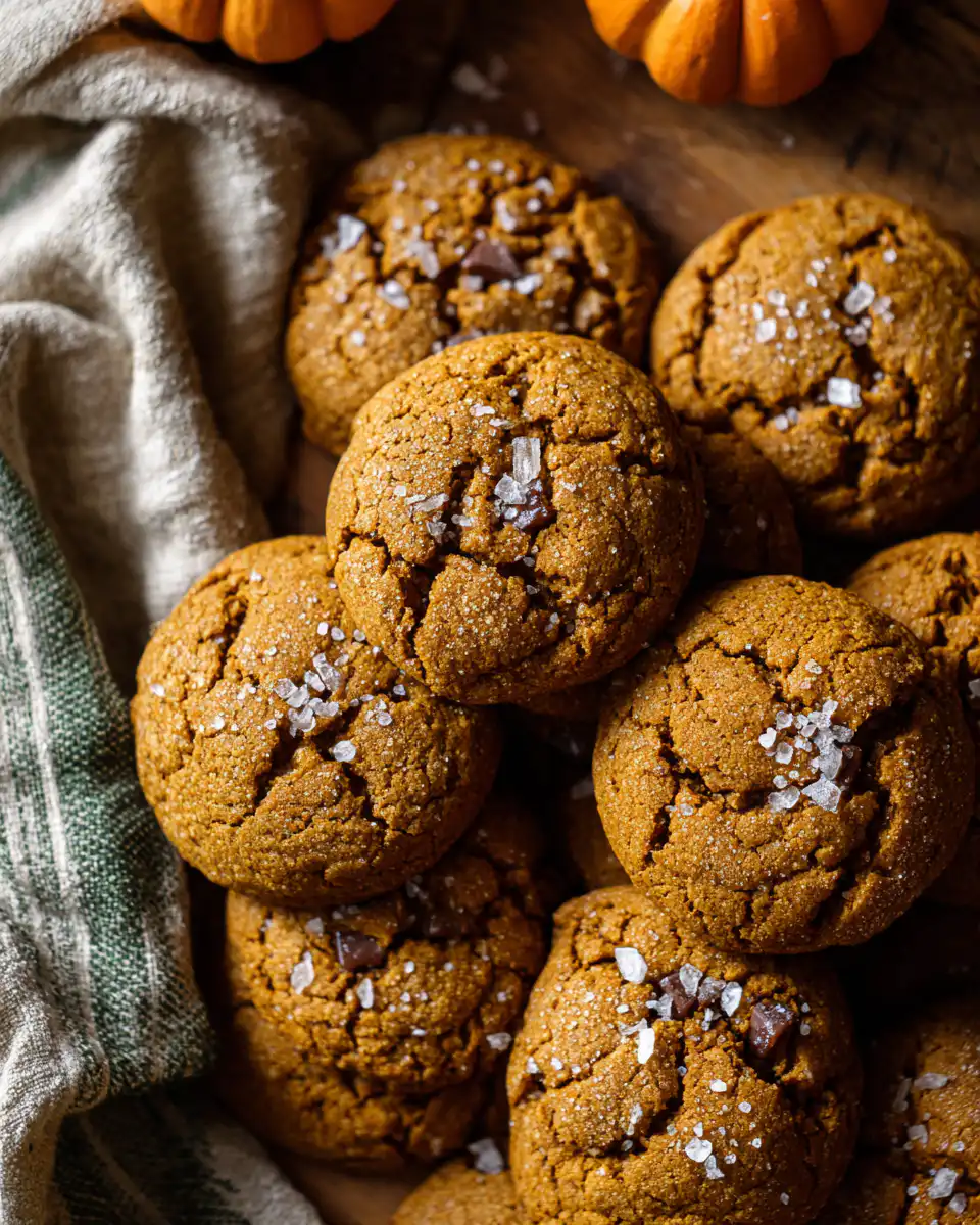Brown Butter Maple Pumpkin Cookies