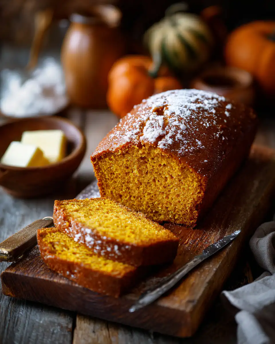 Buttermilk Pumpkin Pound Cake