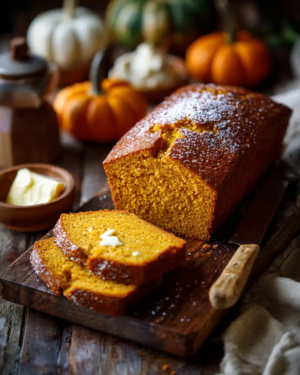 Buttermilk Pumpkin Pound Cake