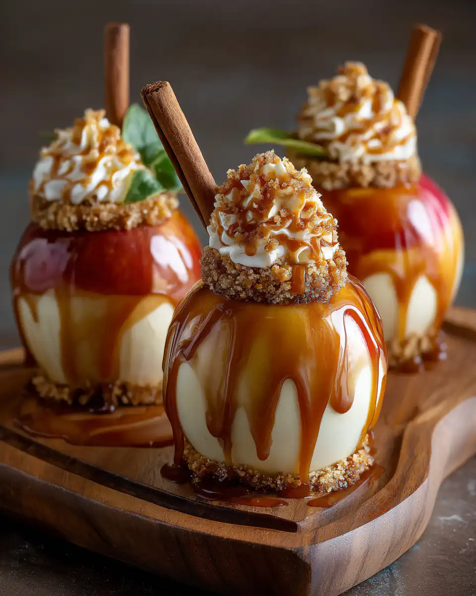 Caramel Apple Dessert Cups
