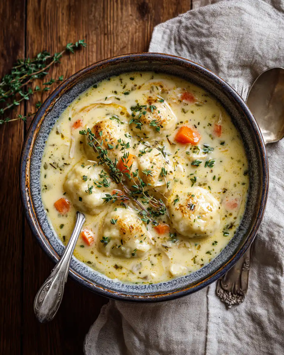 Chicken and Dumpling Soup recipe