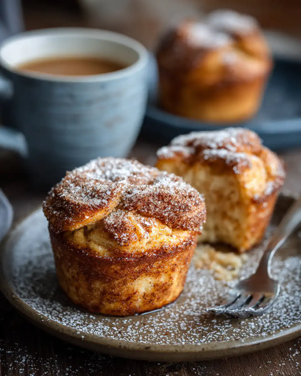 Cinnamon Sugar French Toast Muffins