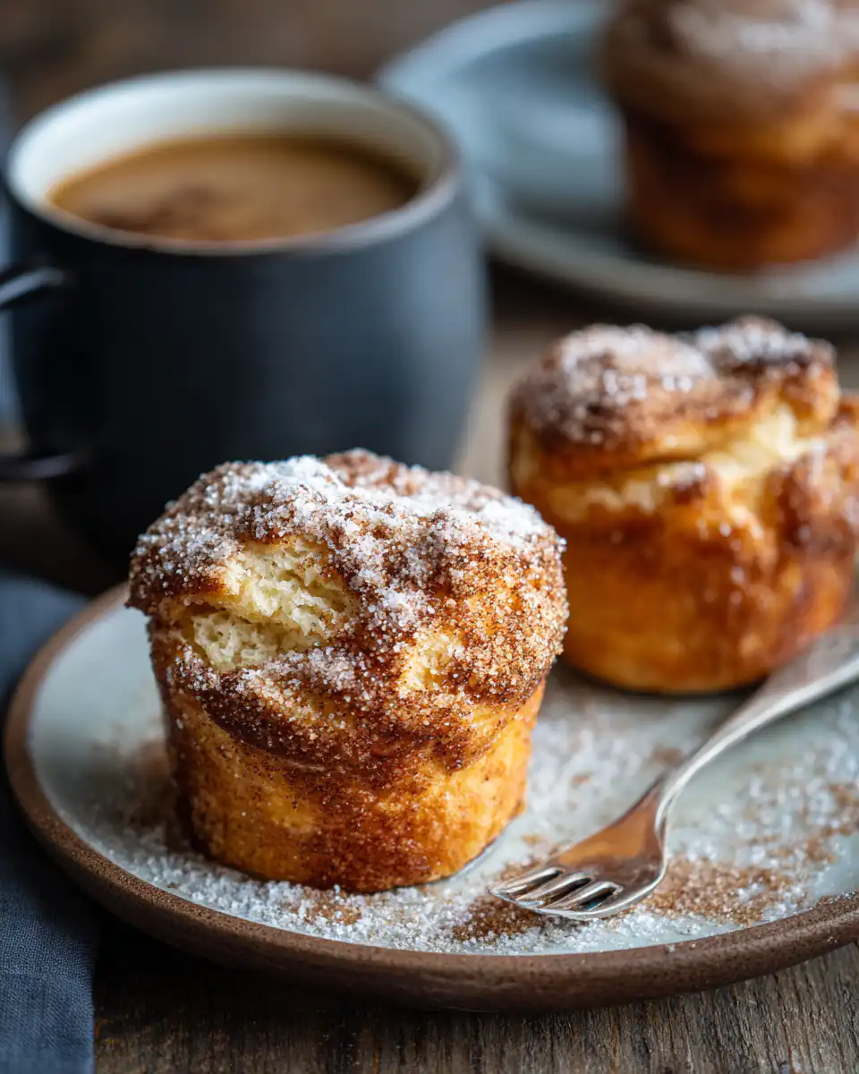 Cinnamon Sugar French Toast Muffins