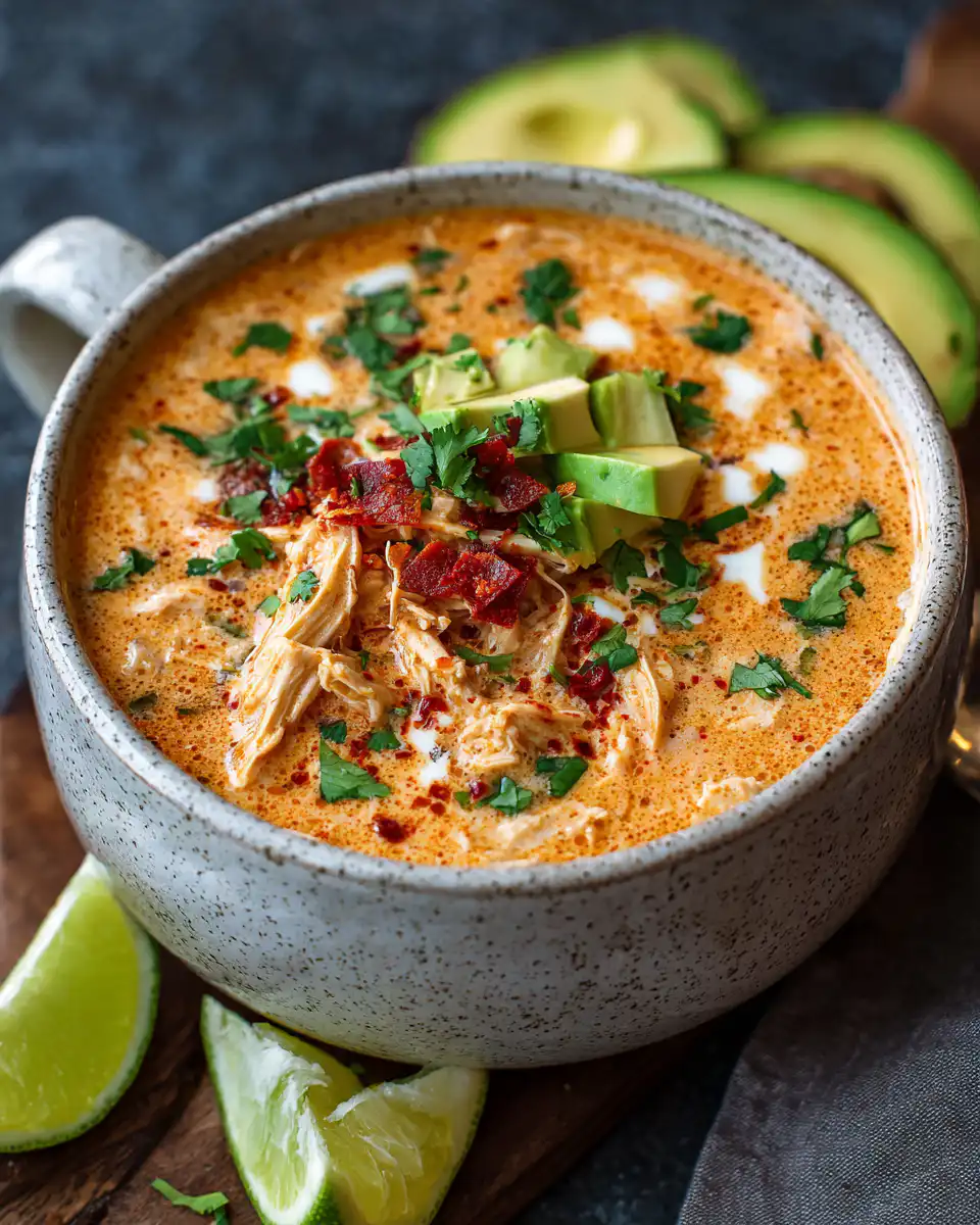 Creamy Chicken Enchilada Soup