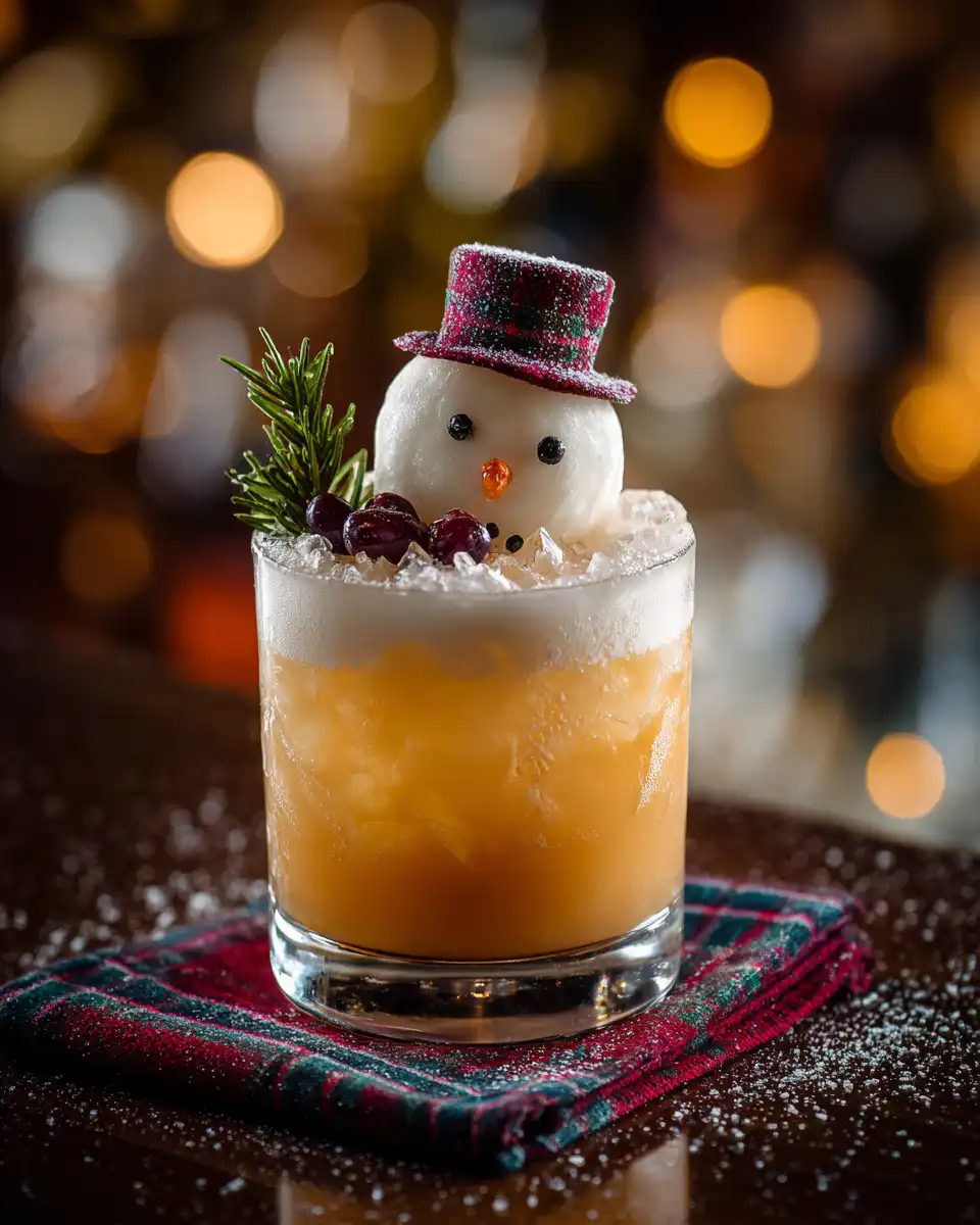 Dirty Snowman Cocktail