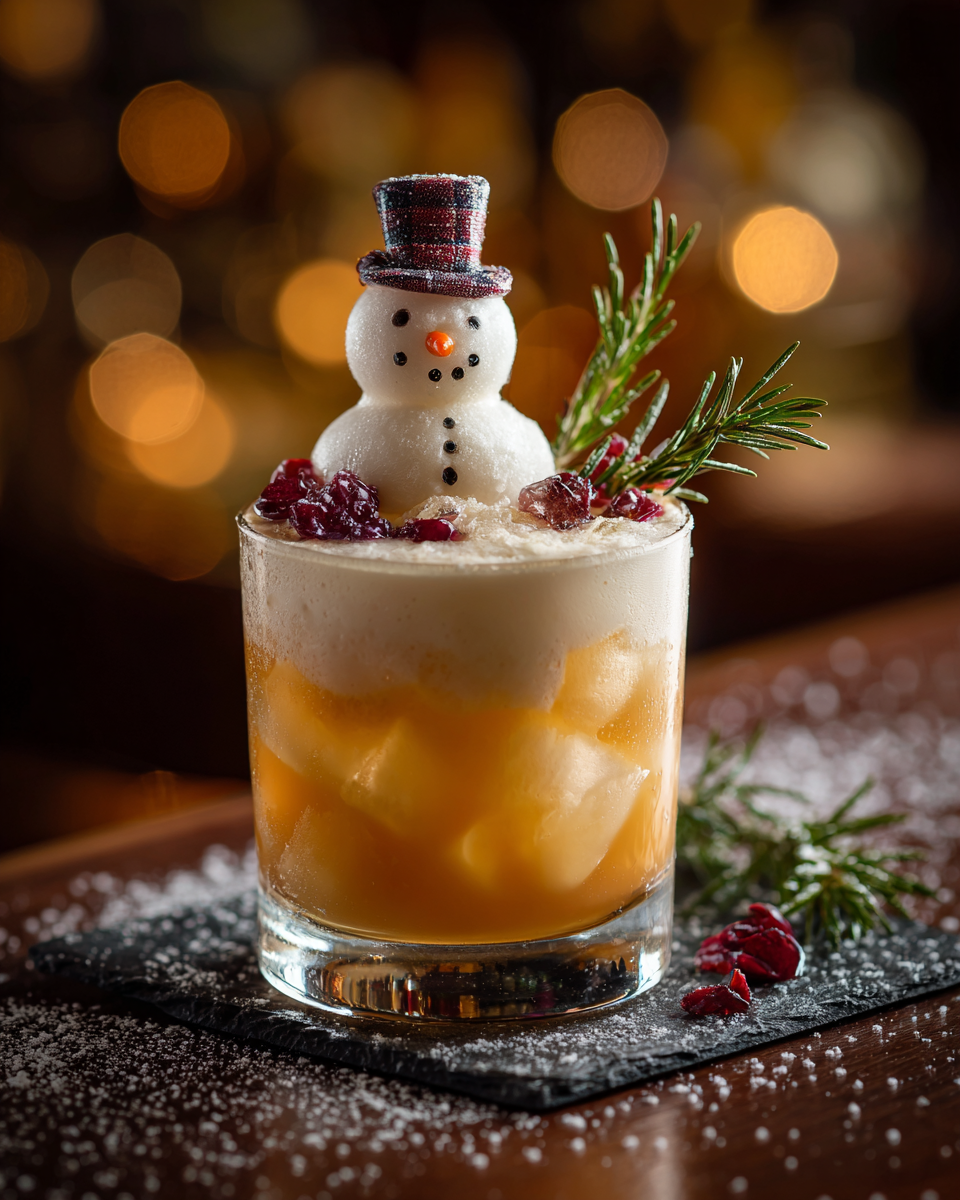 Dirty Snowman Cocktail