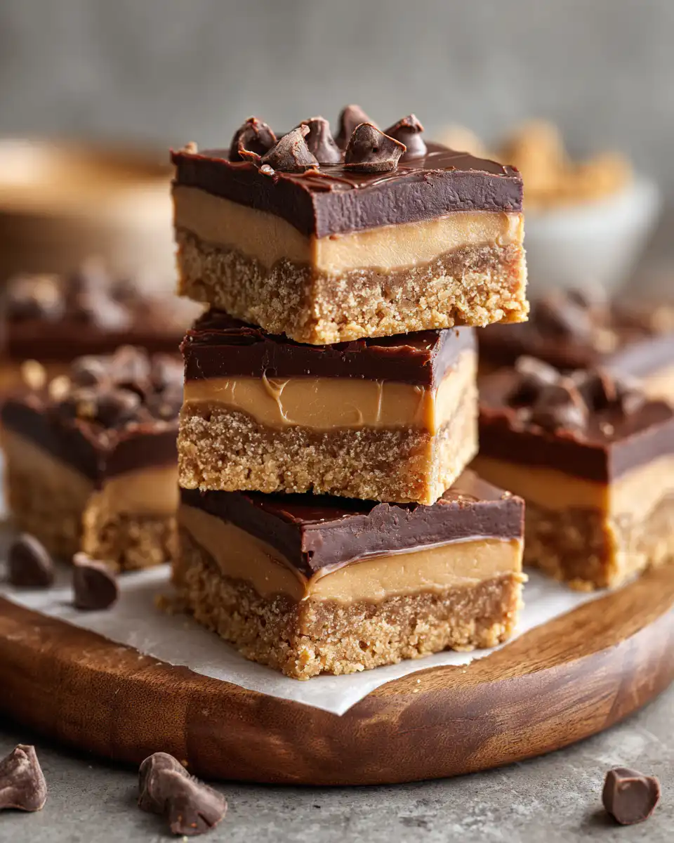 Peanut Butter Blossom Bars