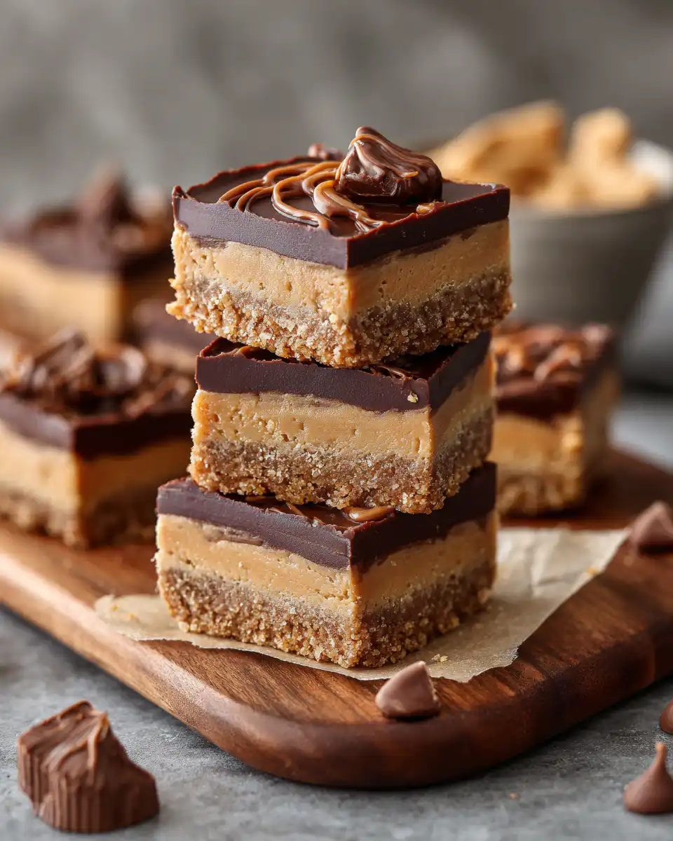 Peanut Butter Blossom Bars
