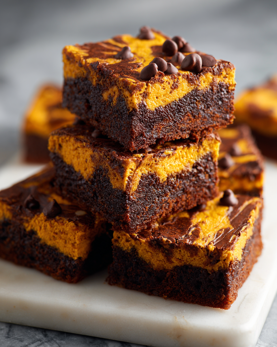 Pumpkin Brownies