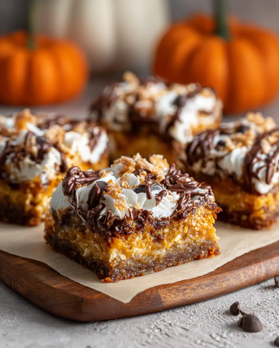 Pumpkin Magic Bars