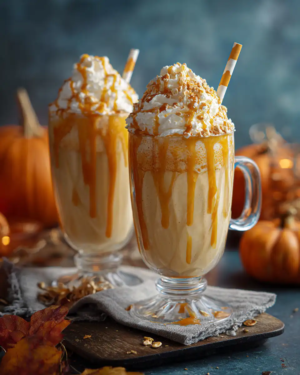 Pumpkin Milkshakes