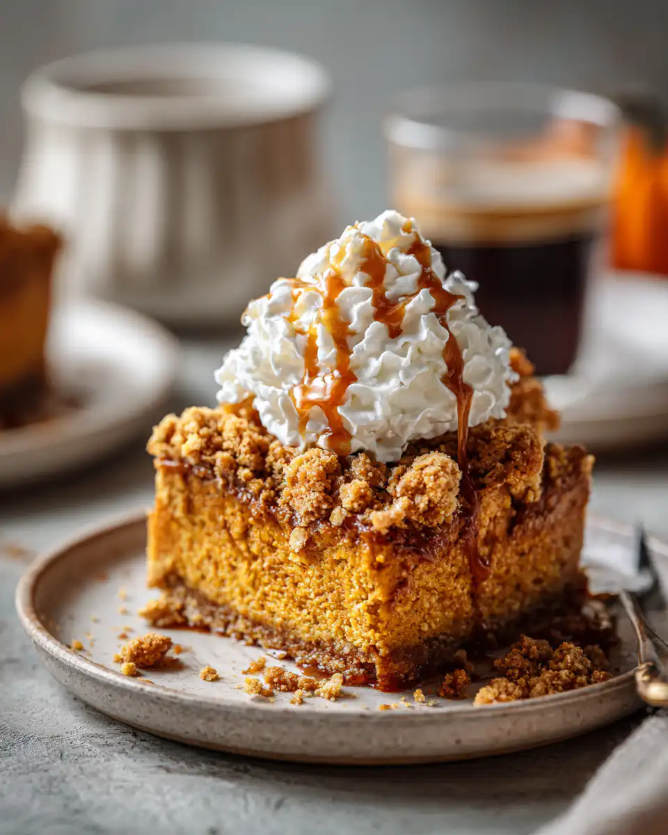 Pumpkin Pie Crumble