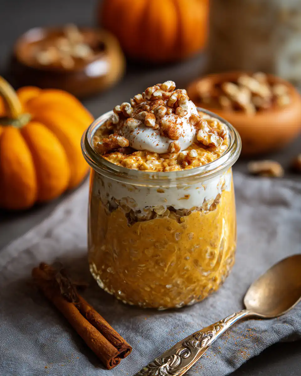 Pumpkin Pie Overnight Oats