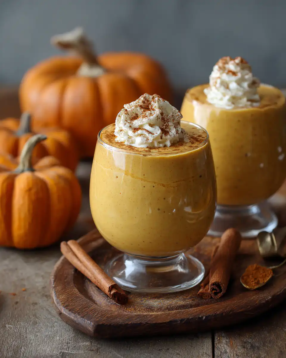 Pumpkin Pie Smoothies