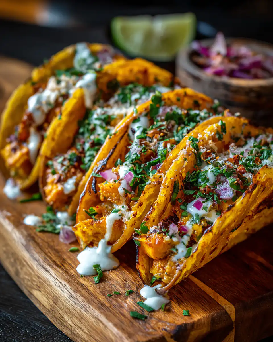 Pumpkin Pie Tacos