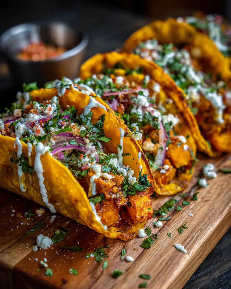 Pumpkin Pie Tacos