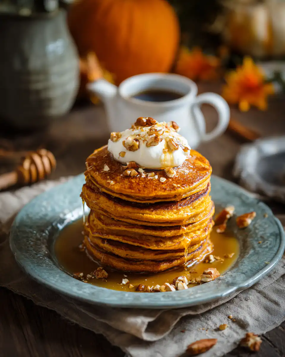 Pumpkin Spice Pancakes