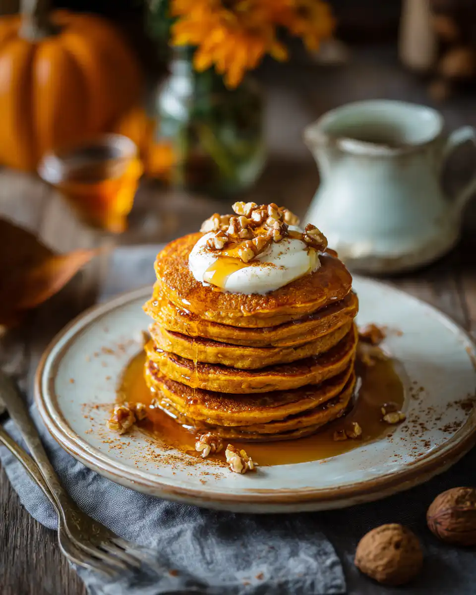 Pumpkin Spice Pancakes