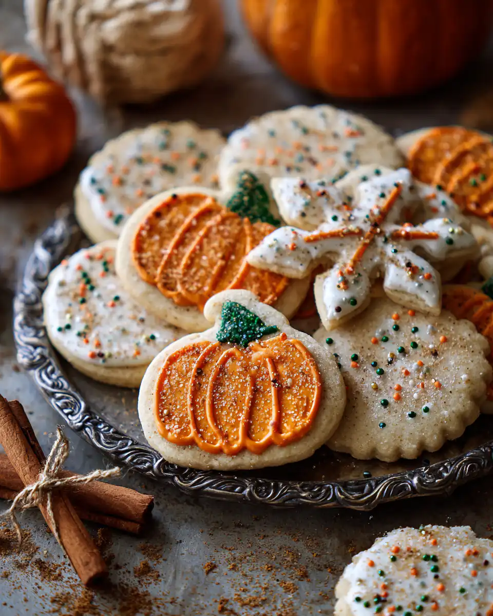 Pumpkin-Spice Sugar Cookies