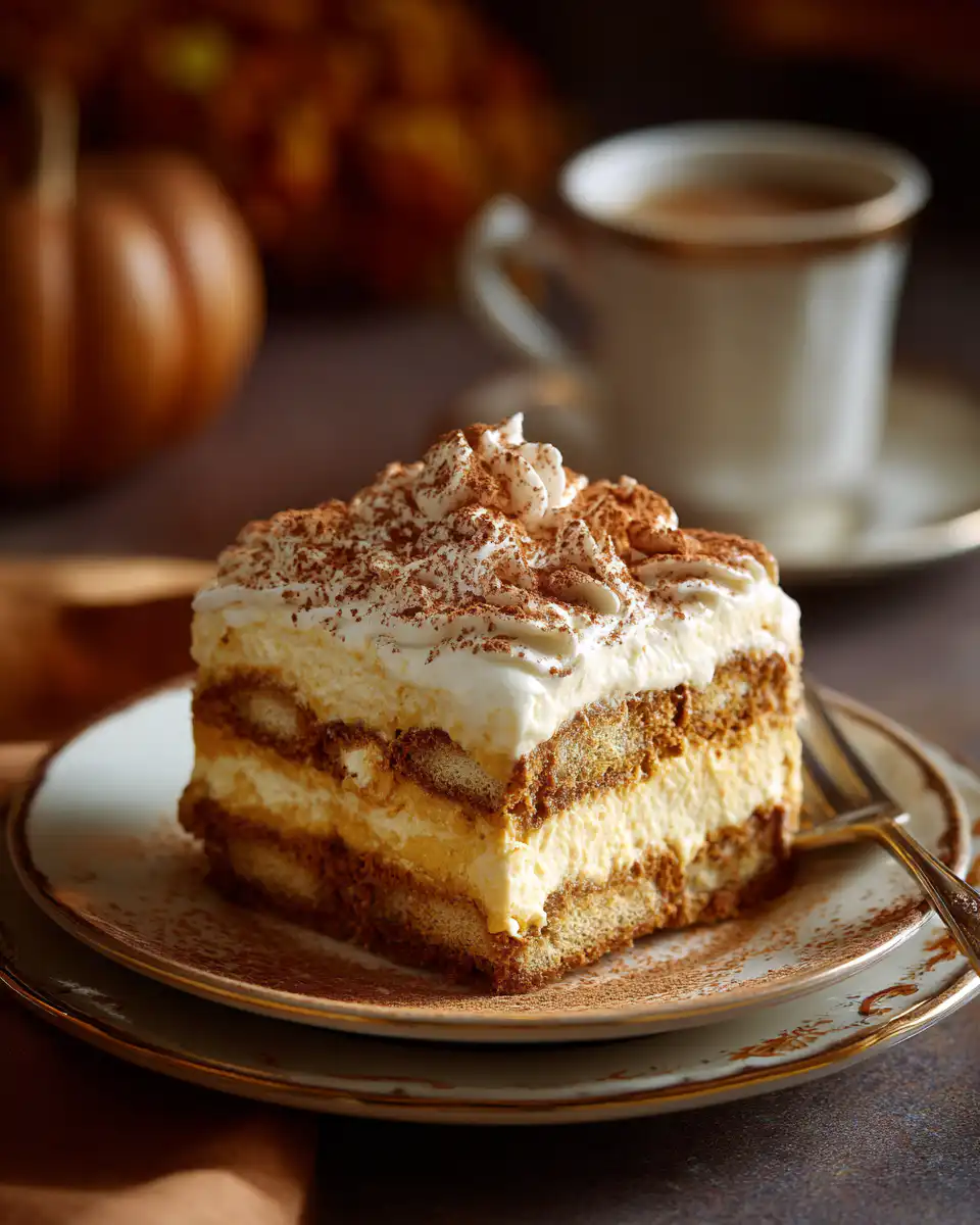 Pumpkin Tiramisu