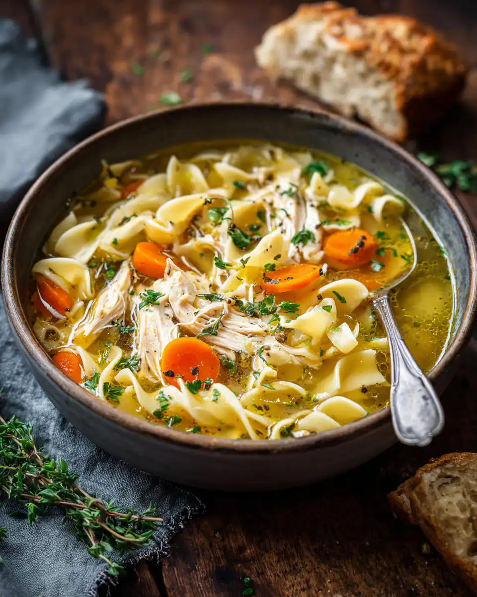 Truly Homemade Chicken Noodle Soup