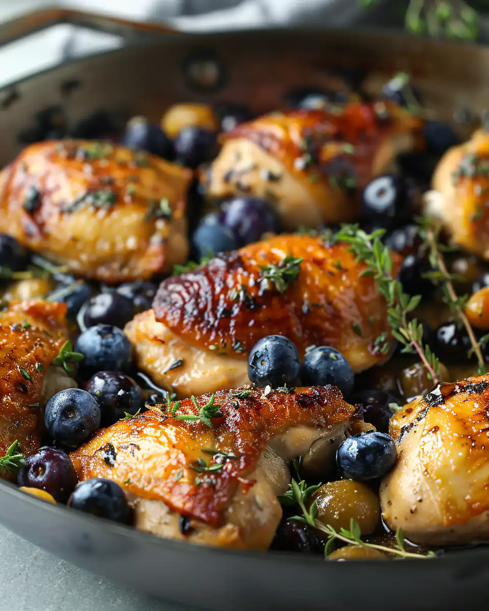 Blueberry Thyme Chicken