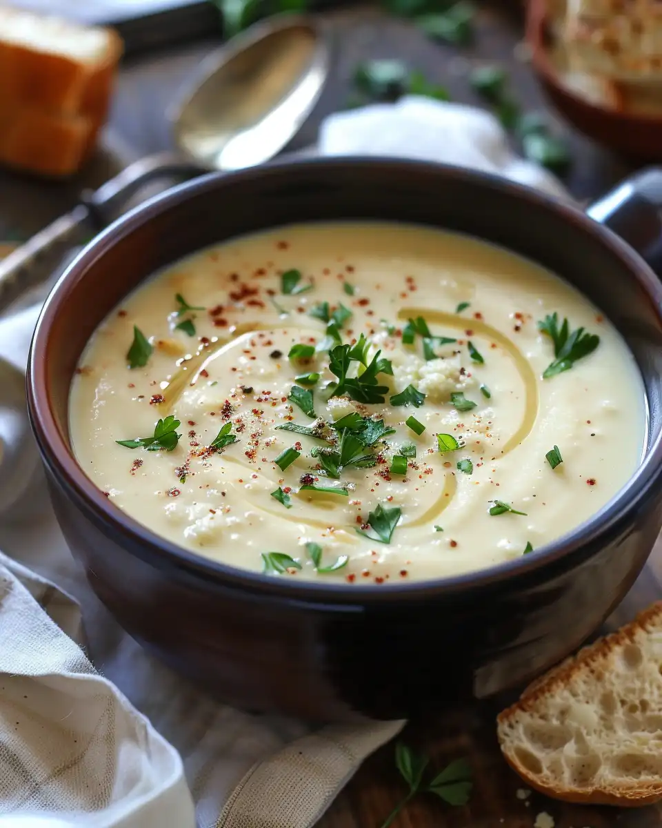 Cauliflower Cheese Soup