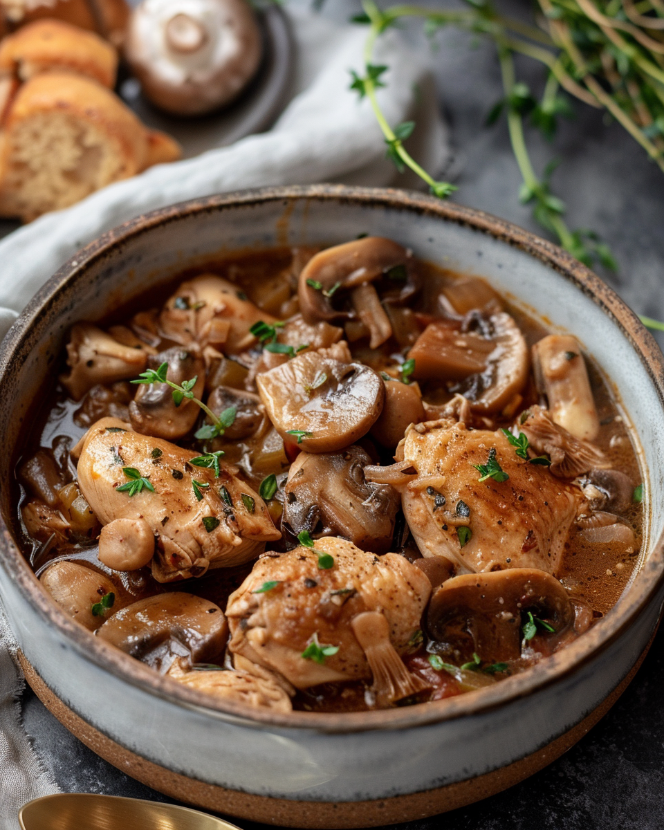Chicken Mushroom Stew