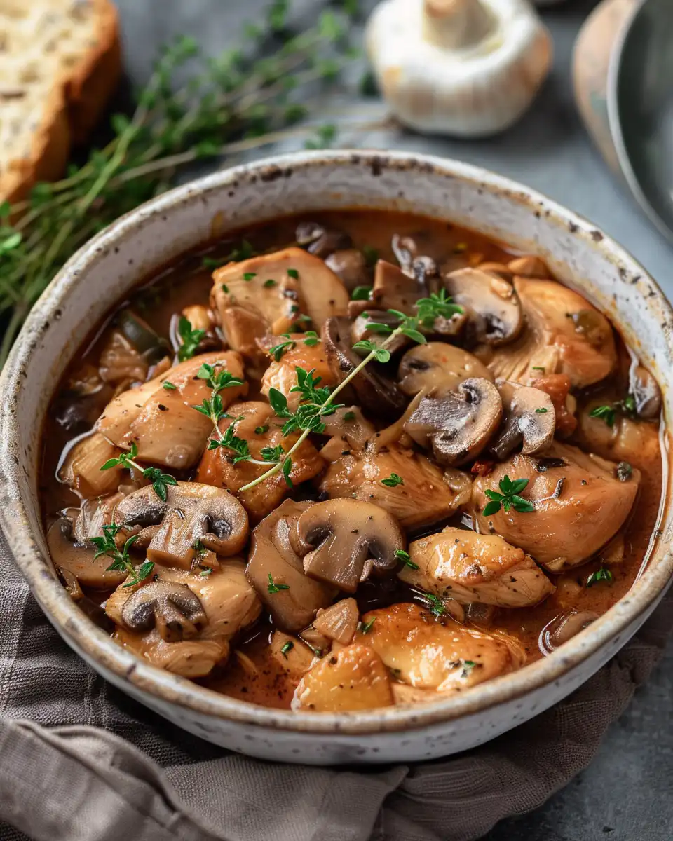 Chicken Mushroom Stew