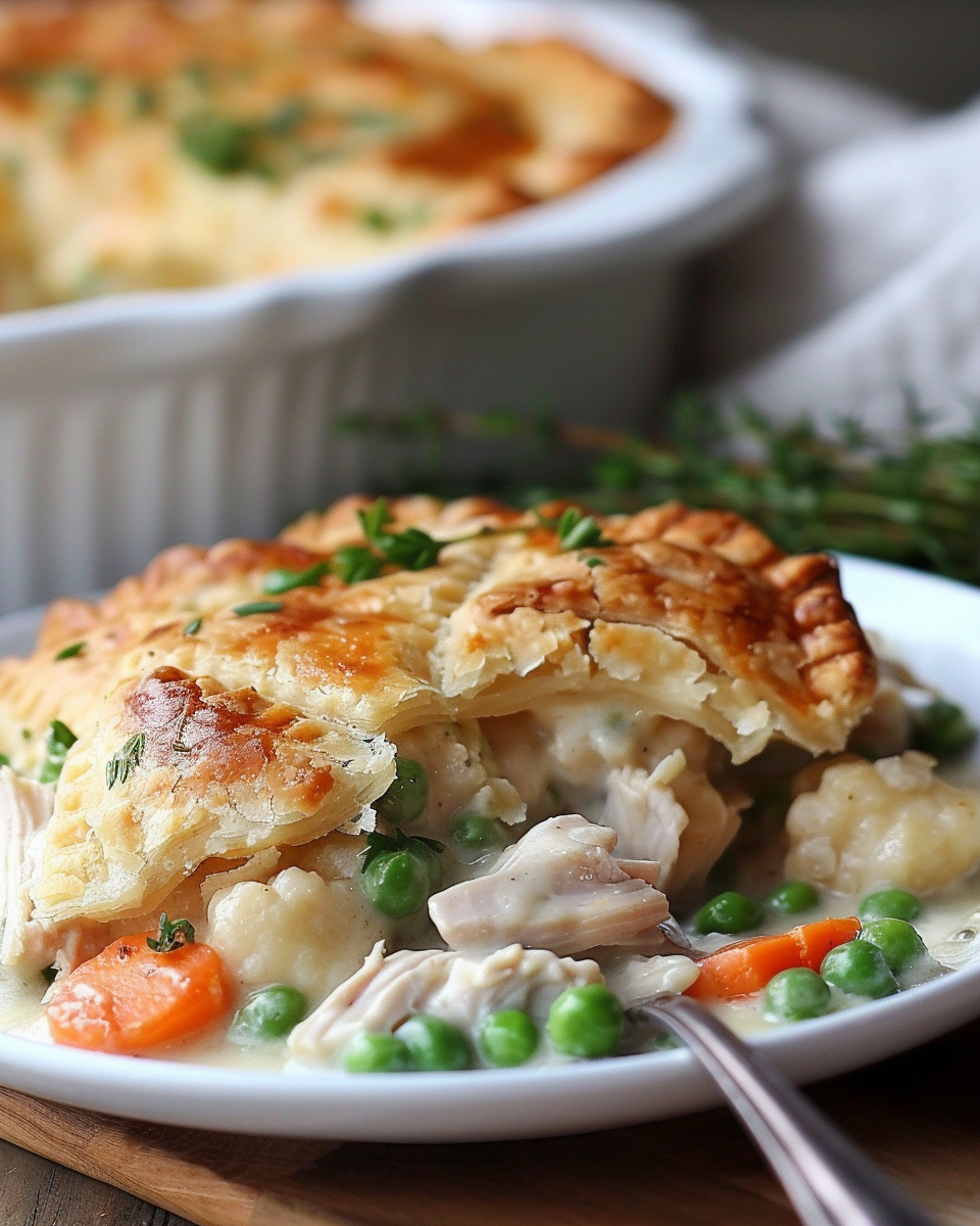 Chicken Pot Pie Casserole