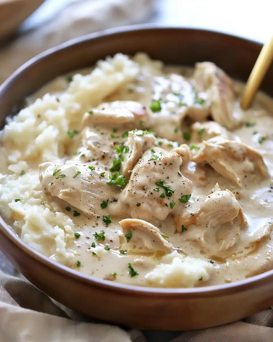 Creamy Crock Pot Ranch Chicken Recipe