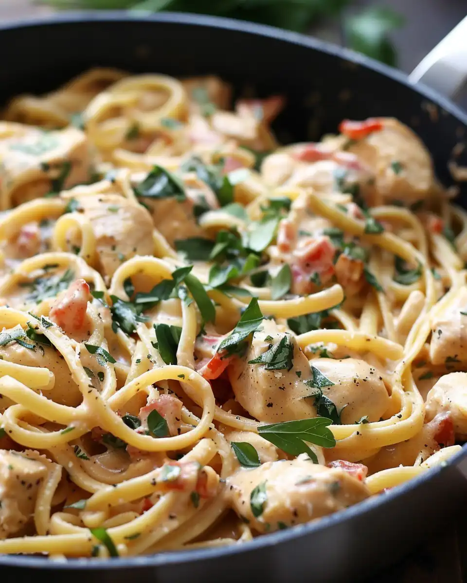 Creamy Tuscan Chicken Pasta