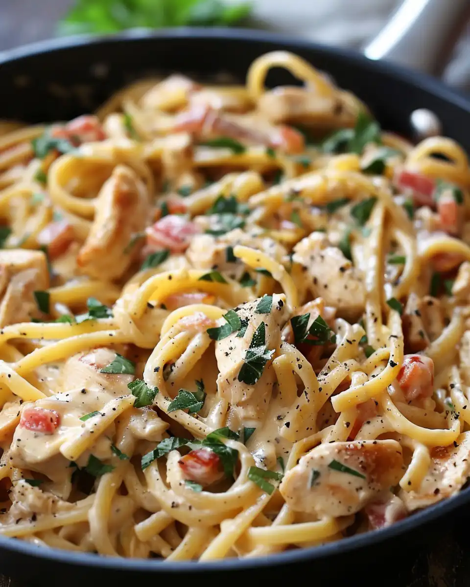 Creamy Tuscan Chicken Pasta