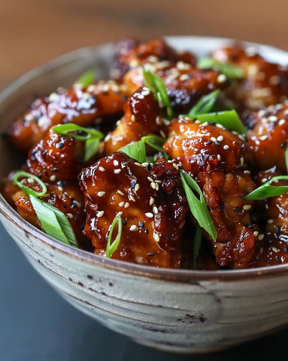 Crispy Teriyaki Chicken