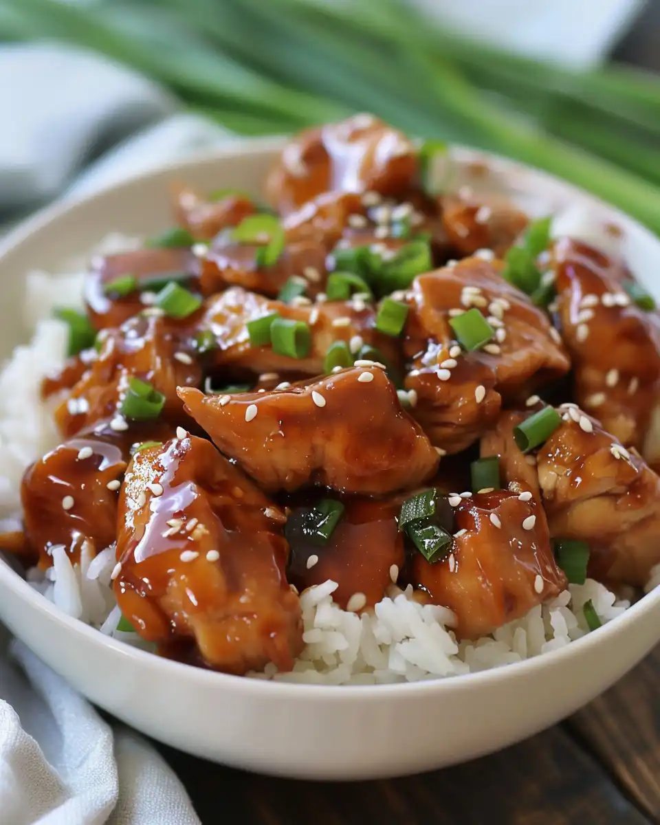 Crock Pot Bourbon Chicken Recipe