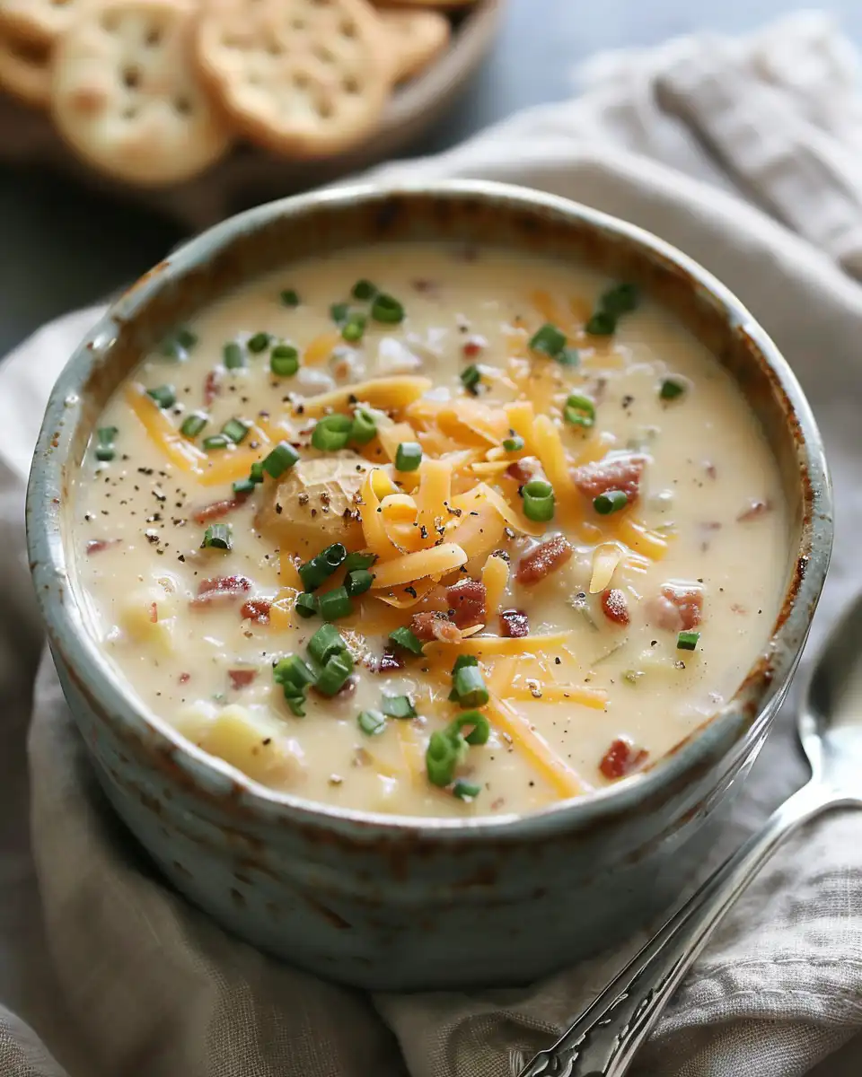 Crock Pot Crack Potato Soup