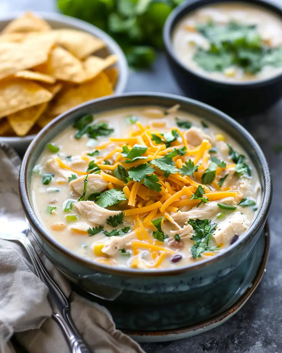 Crockpot White Chicken Chili (Contest Winning!)