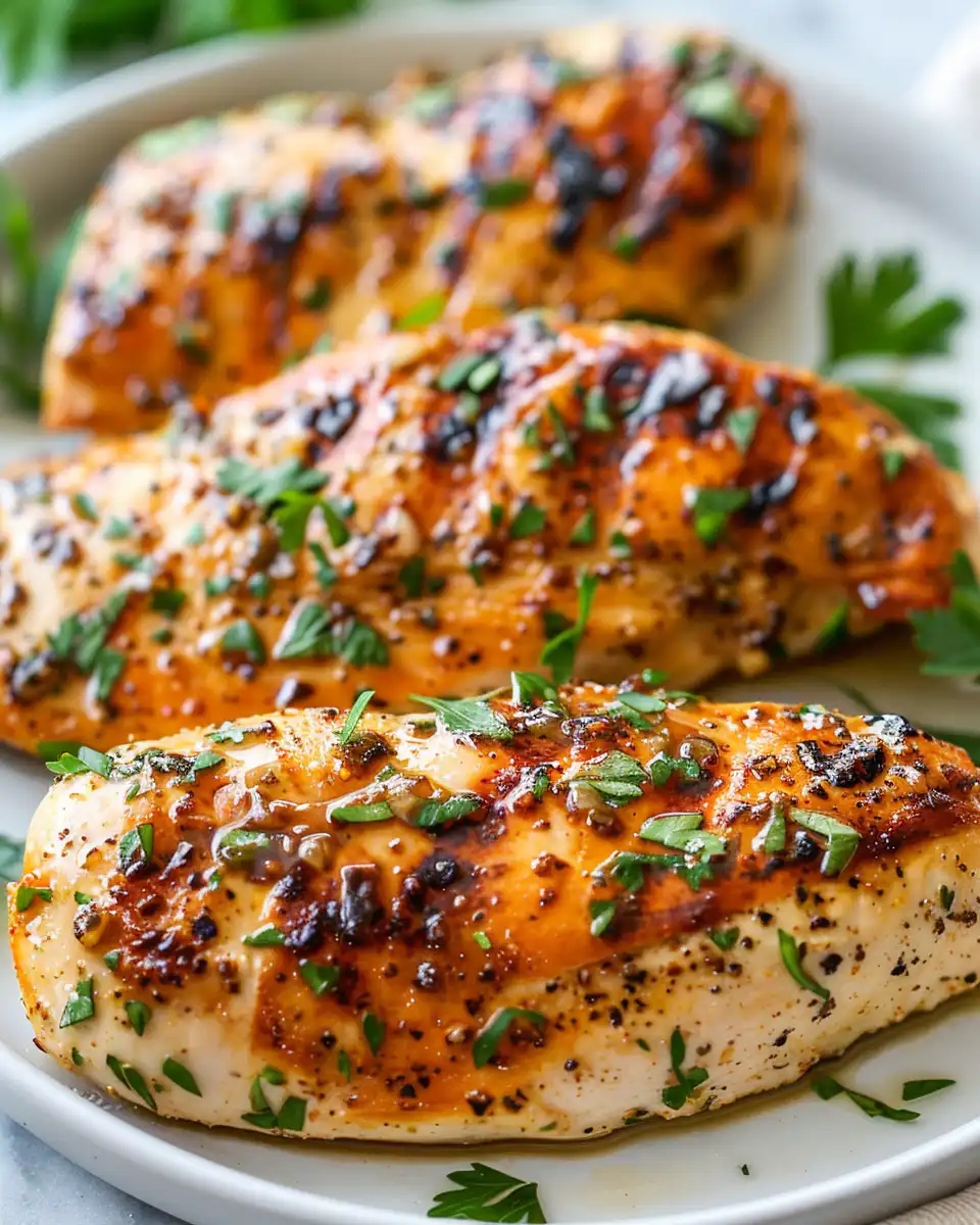 Garlic Chicken Breasts recipe