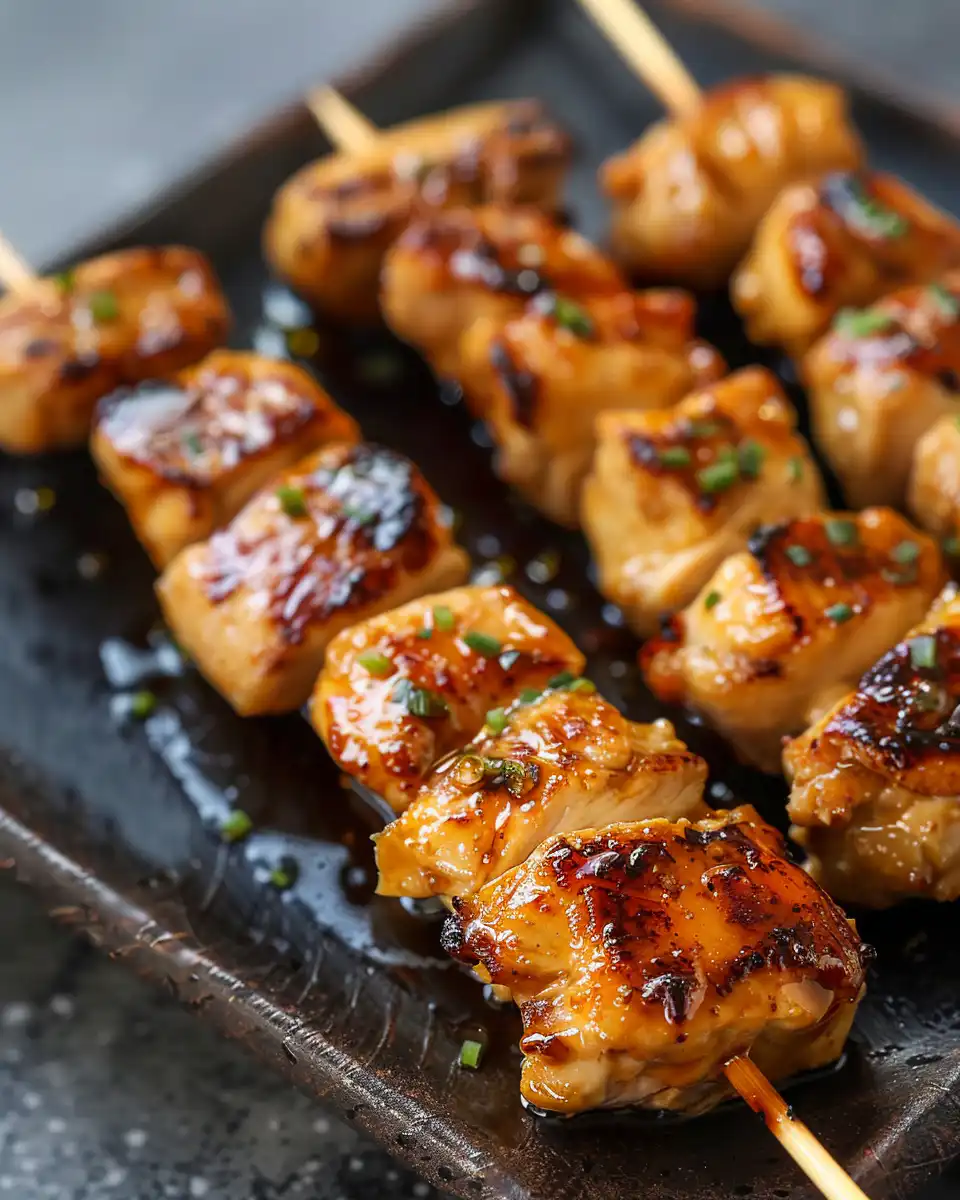 How to Make Yuzu Yakitori Tare & Chicken Breast Yakitori