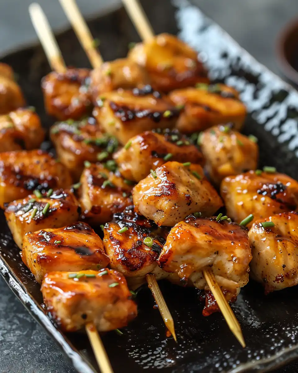How to Make Yuzu Yakitori Tare & Chicken Breast Yakitori