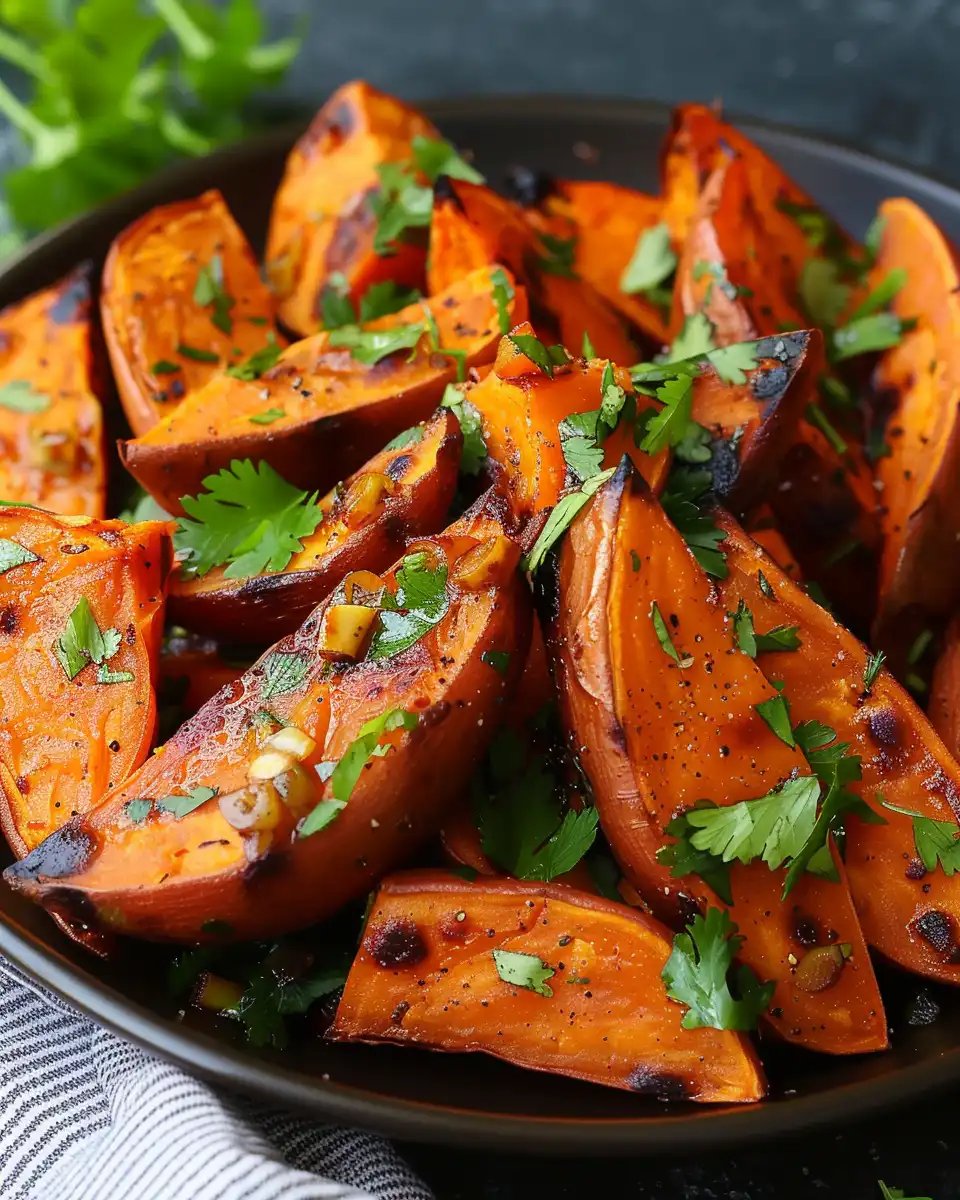 Mexican-Style Roasted Sweet Potatoes