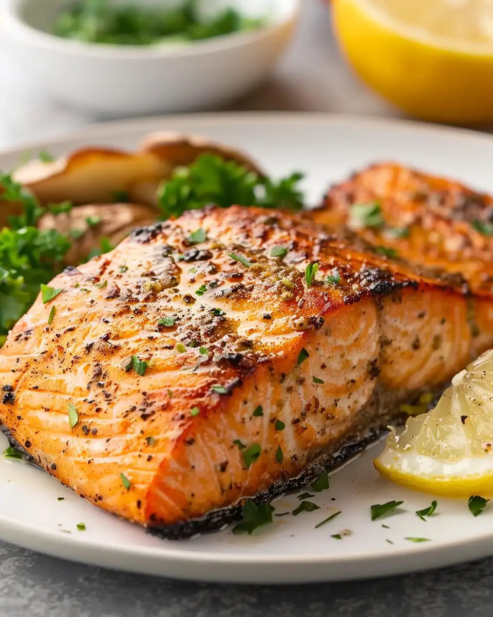 Olive Garden Herb Grilled Salmon