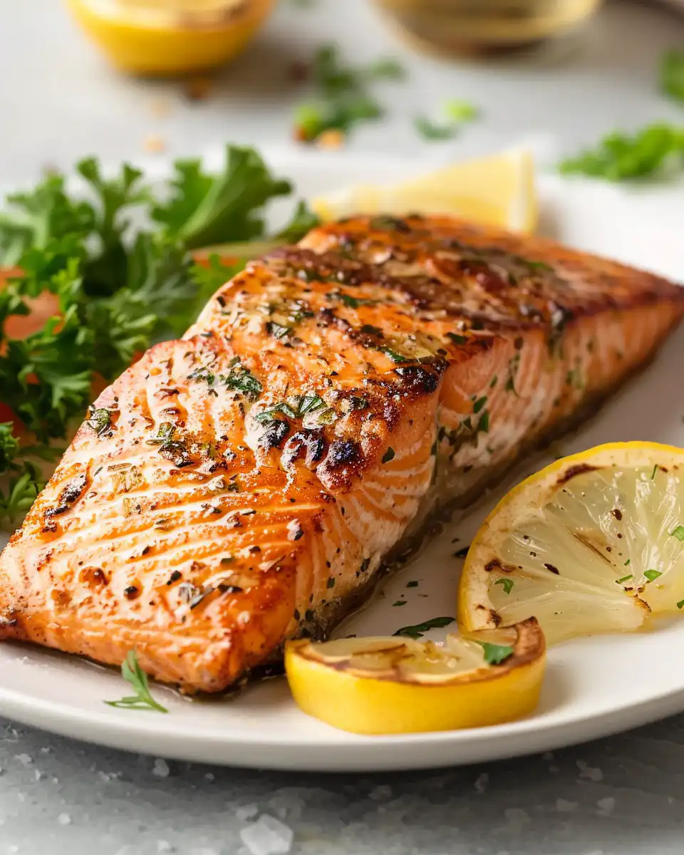 Olive Garden Herb Grilled Salmon