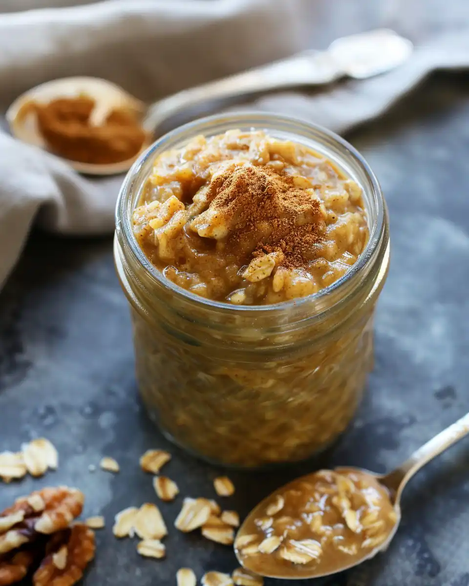 Pumpkin Spice Oatmeal Jars Are Super Quick!