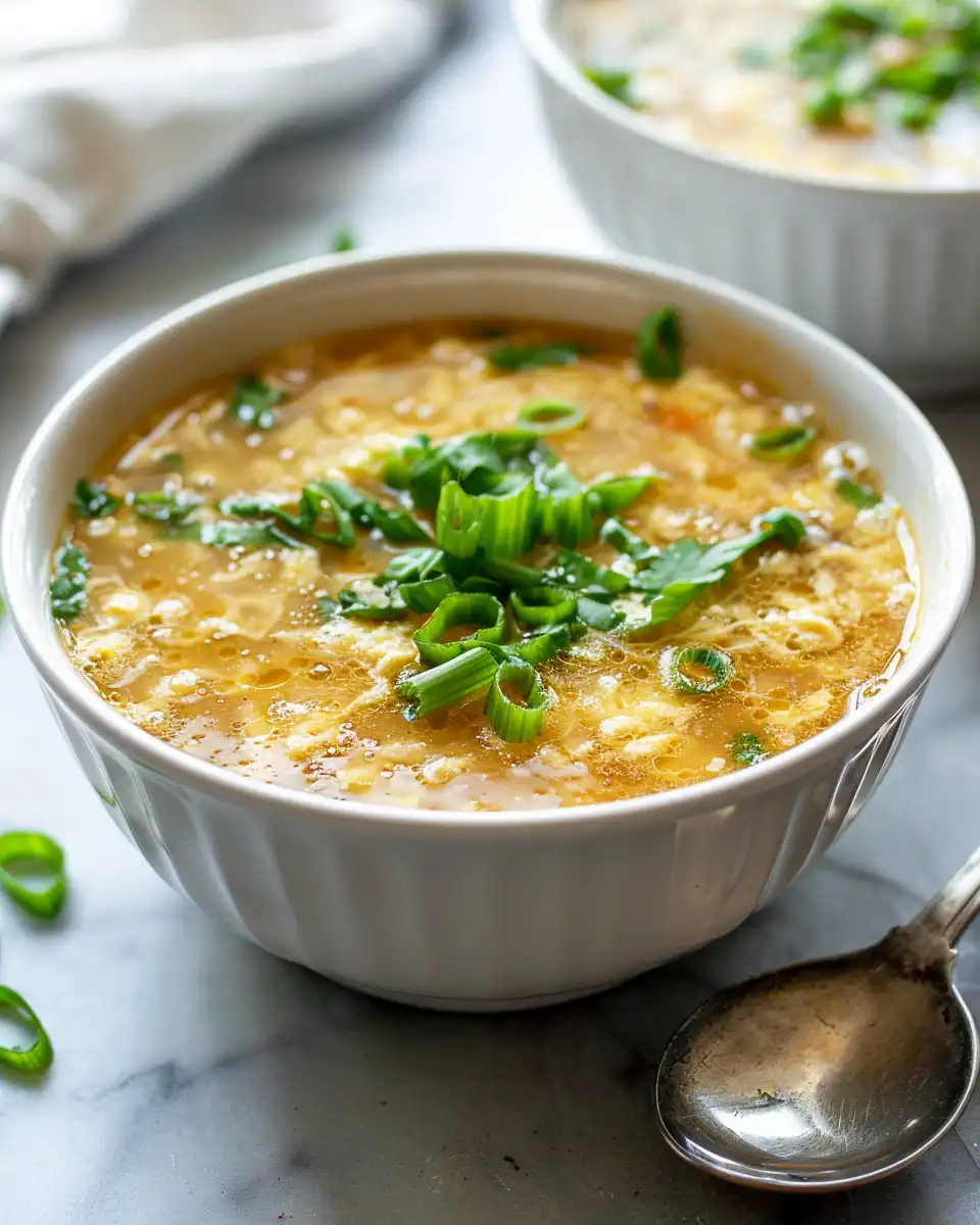 Restaurant Style Egg Drop Soup