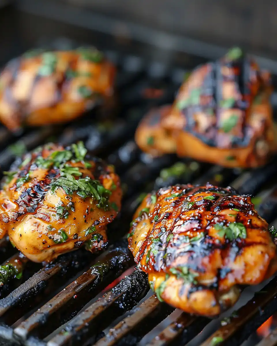 Satay-Style Grilled Chicken Thighs