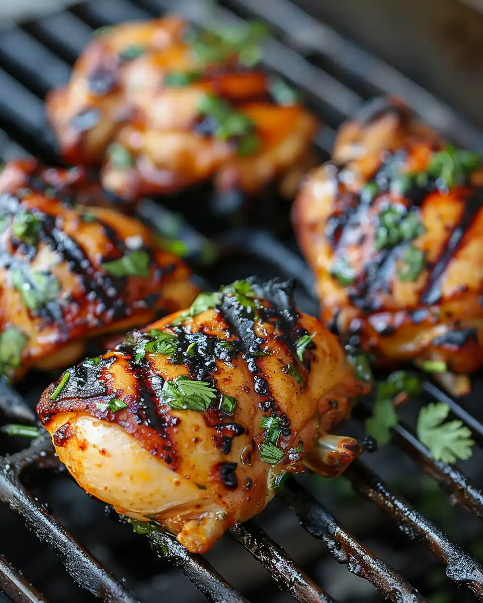 Satay-Style Grilled Chicken Thighs