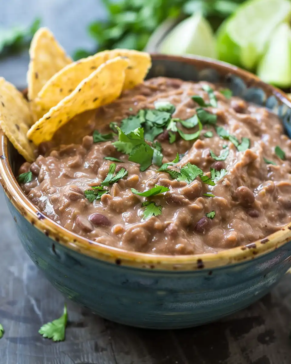 Slow Cooker Refried Beans